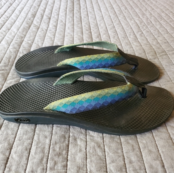 Chaco Ecotread Flip Flops Men's Sz 10 M - MSRP $75 - Picture 6 of 10